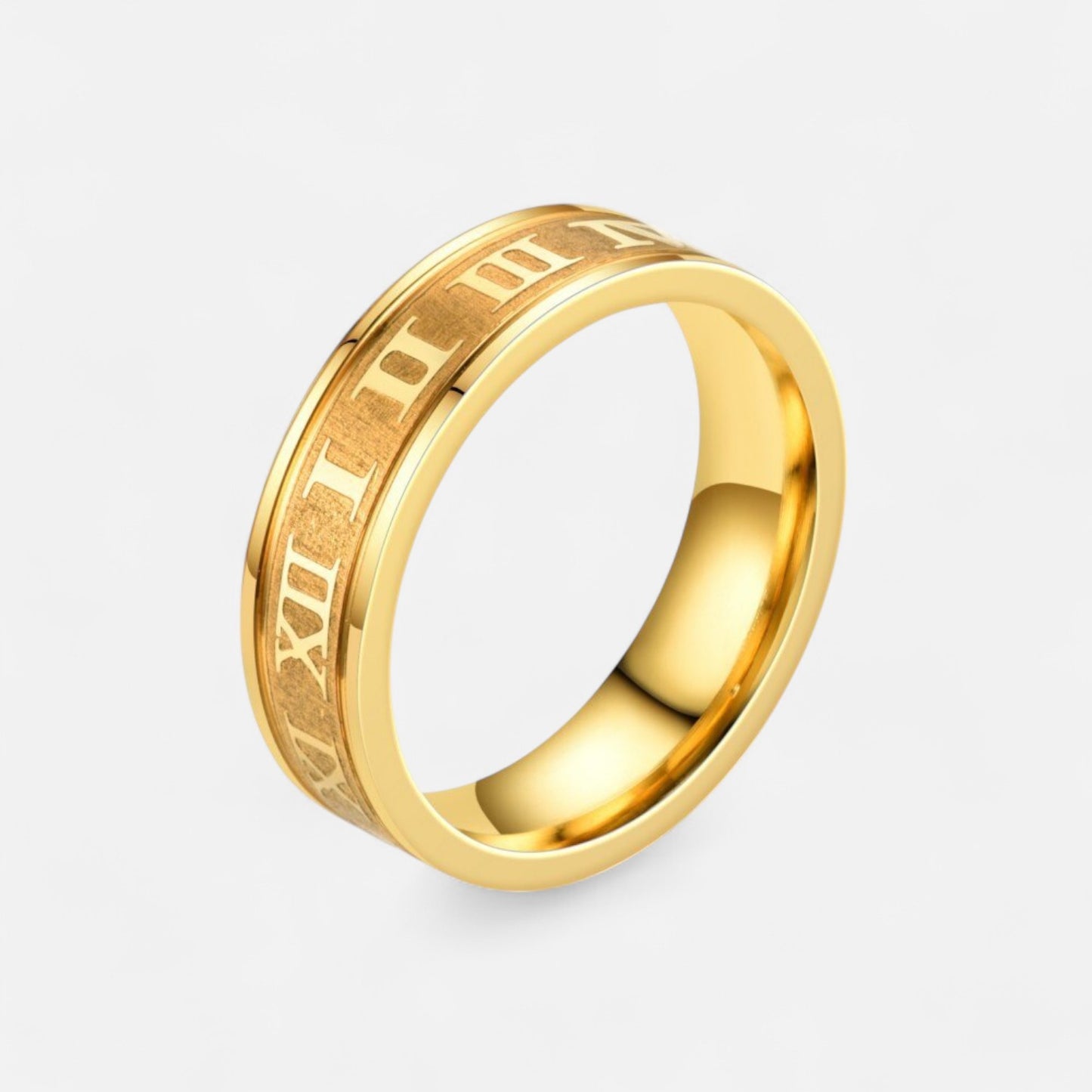Emiela | Bague Romaine pour Homme (Or)